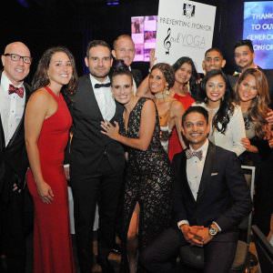 group of well-dressed attendees at the heart and hands gala
